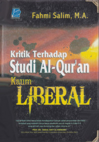 Kritik Terhadap Studi Al-Qur'an  Kaum Liberal