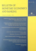 Bulletin of Monetary Economics and Banking (Vol. 22, No. 1, 2019)