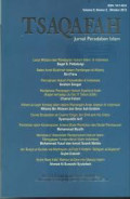 Tsaqafah Jurnal Ilmu Pengetahuan dan Kebudayaan Islam (Vol. 2, Nom. 1)