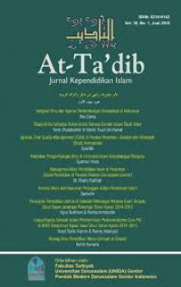 At-Ta'dib Jurnal Kependidikan Islam (Vol.4 , Nom.1)