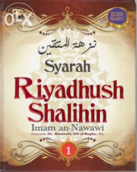 Image of SYARAH RIYADUSH SHALIHIN - JILID 1